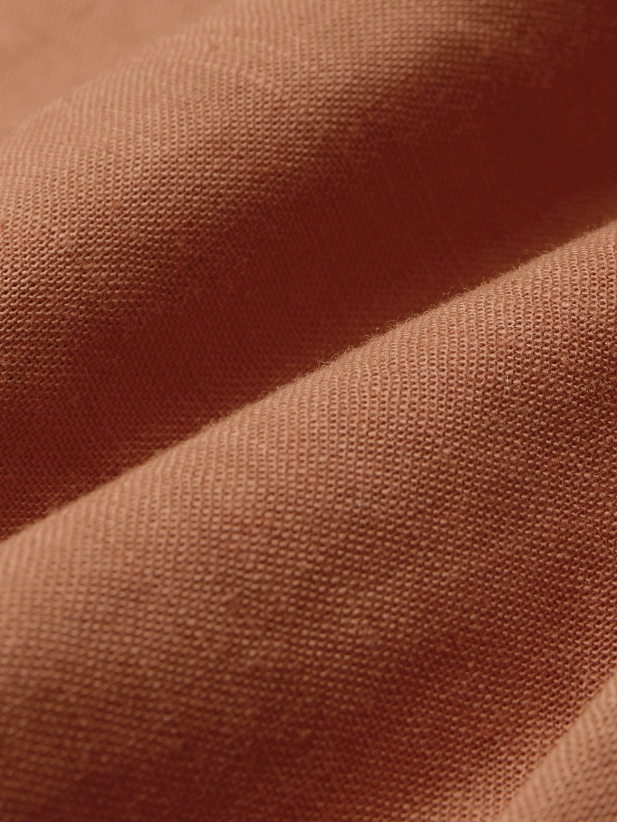 Cotton And Linen Linen Plain Crew Neck Tank Top