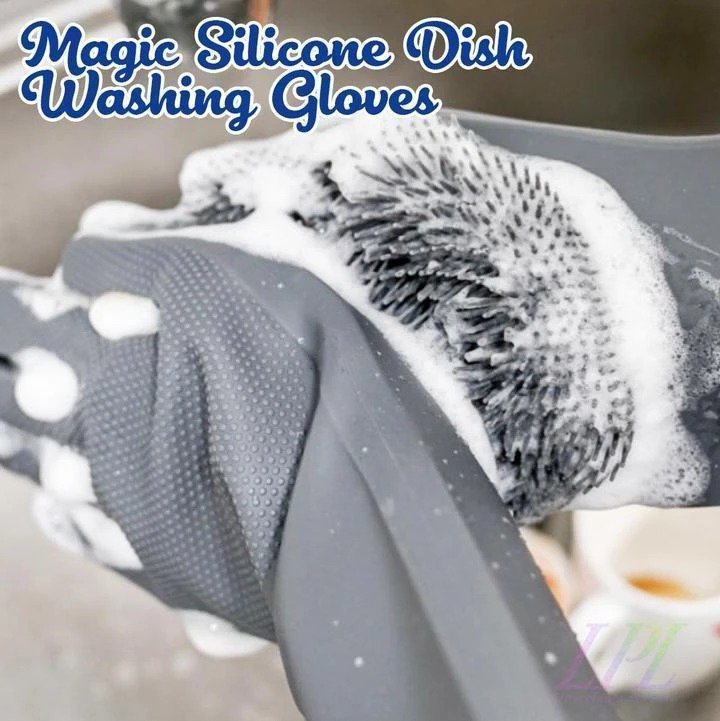 3 IN 1 Magic Silicone Dish Washing Gloves Monster