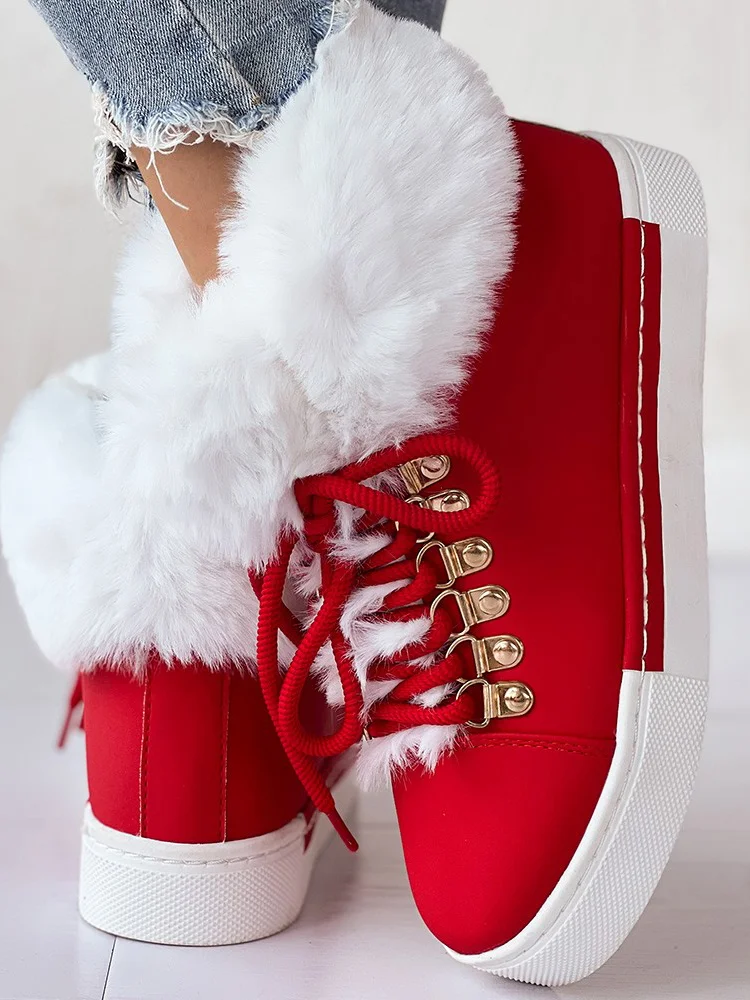 Casual Winter Cotton-Padded Boots