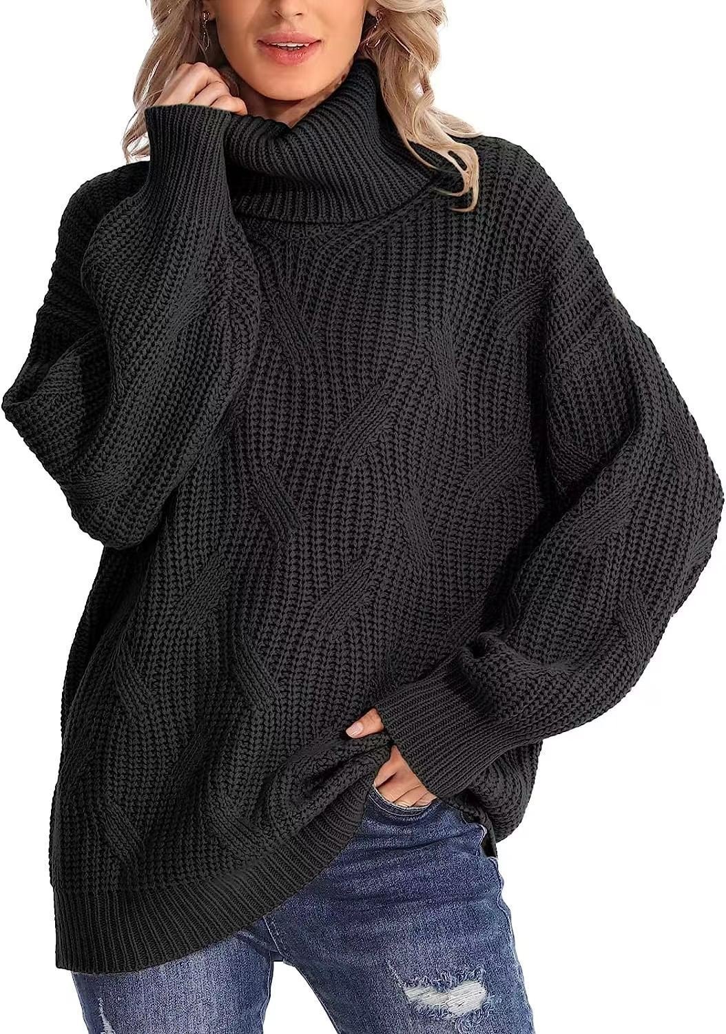 Casual Turtleneck Regular Fit Wool/Knitting Sweater