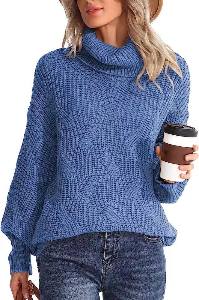 Casual Turtleneck Regular Fit Wool/Knitting Sweater