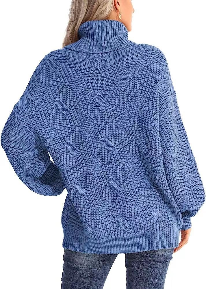 Casual Turtleneck Regular Fit Wool/Knitting Sweater