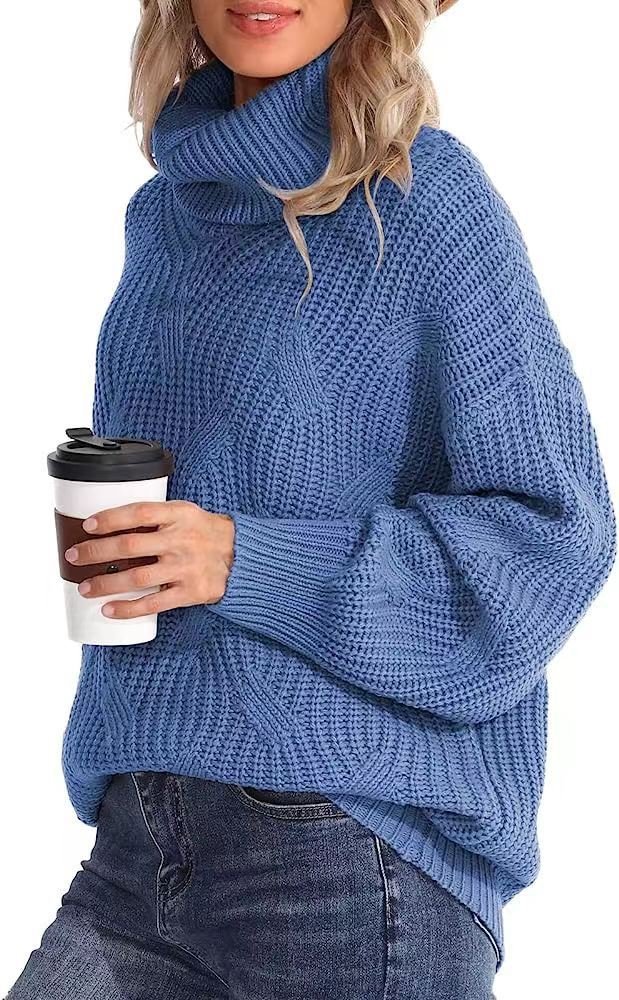 Casual Turtleneck Regular Fit Wool/Knitting Sweater