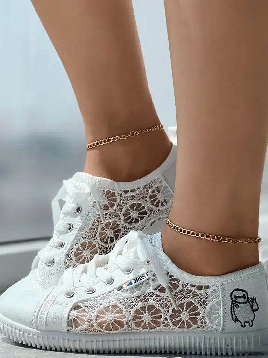 Lace All Season Casual Skate Shoes