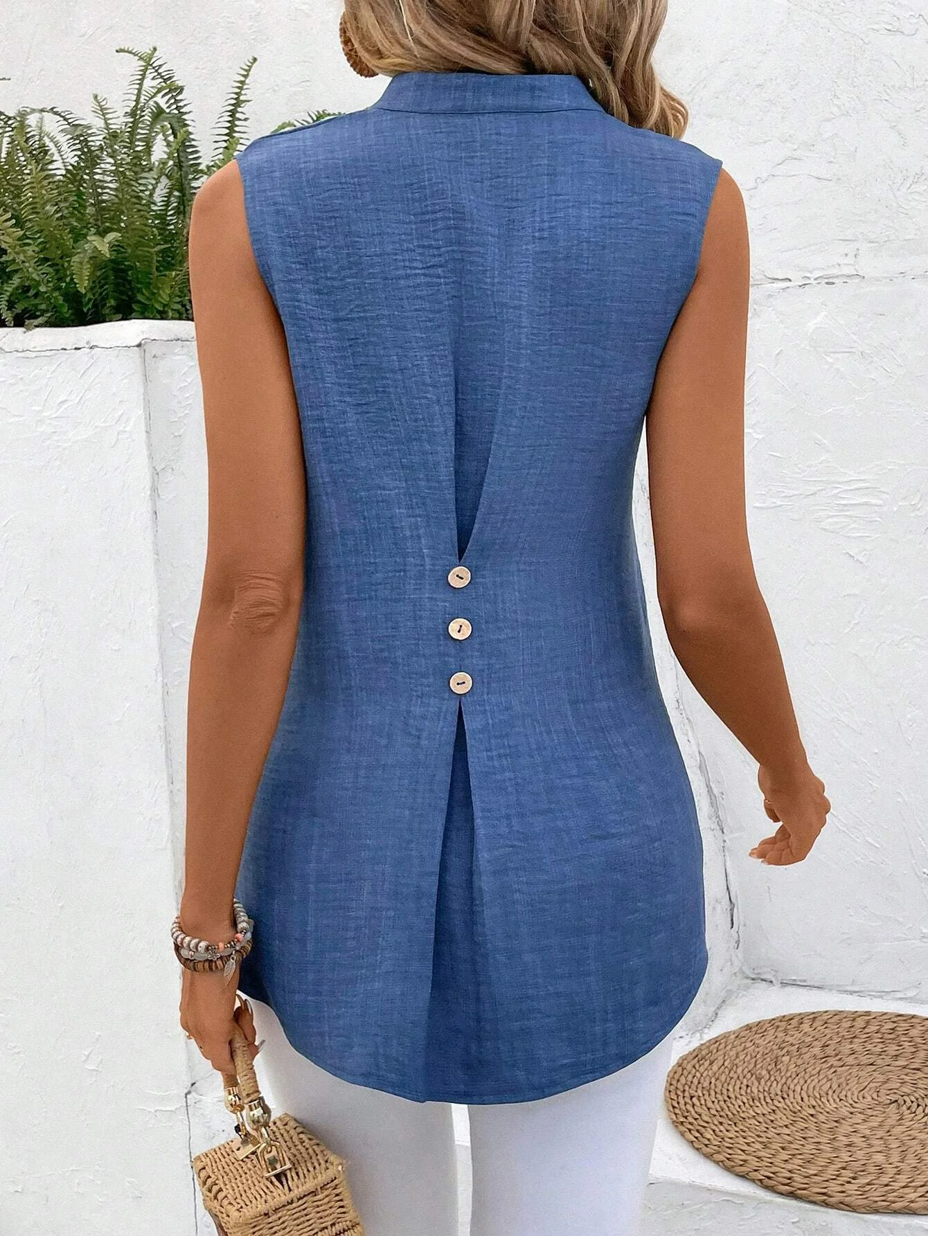 Buttoned Simple Shirt