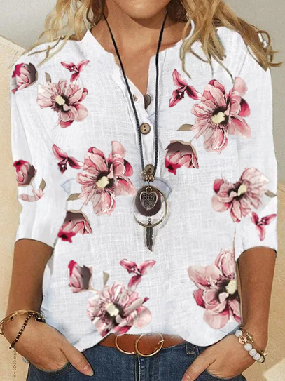 Floral Casual Blouse