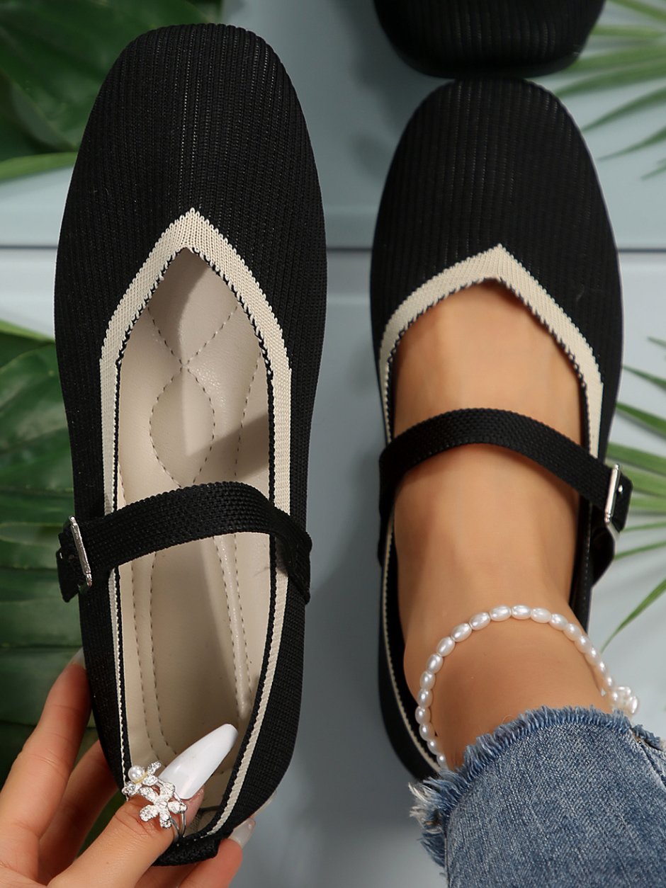 Plain All Season Casual Shallow Shoes