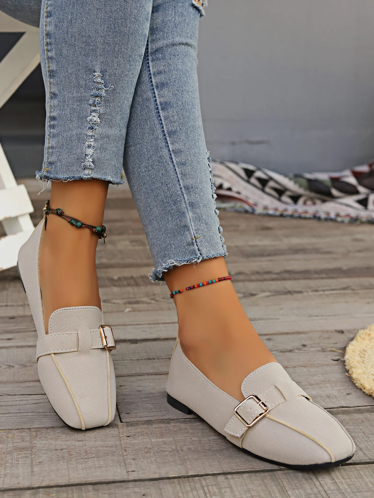 Casual All Season Plain Shallow Shoes