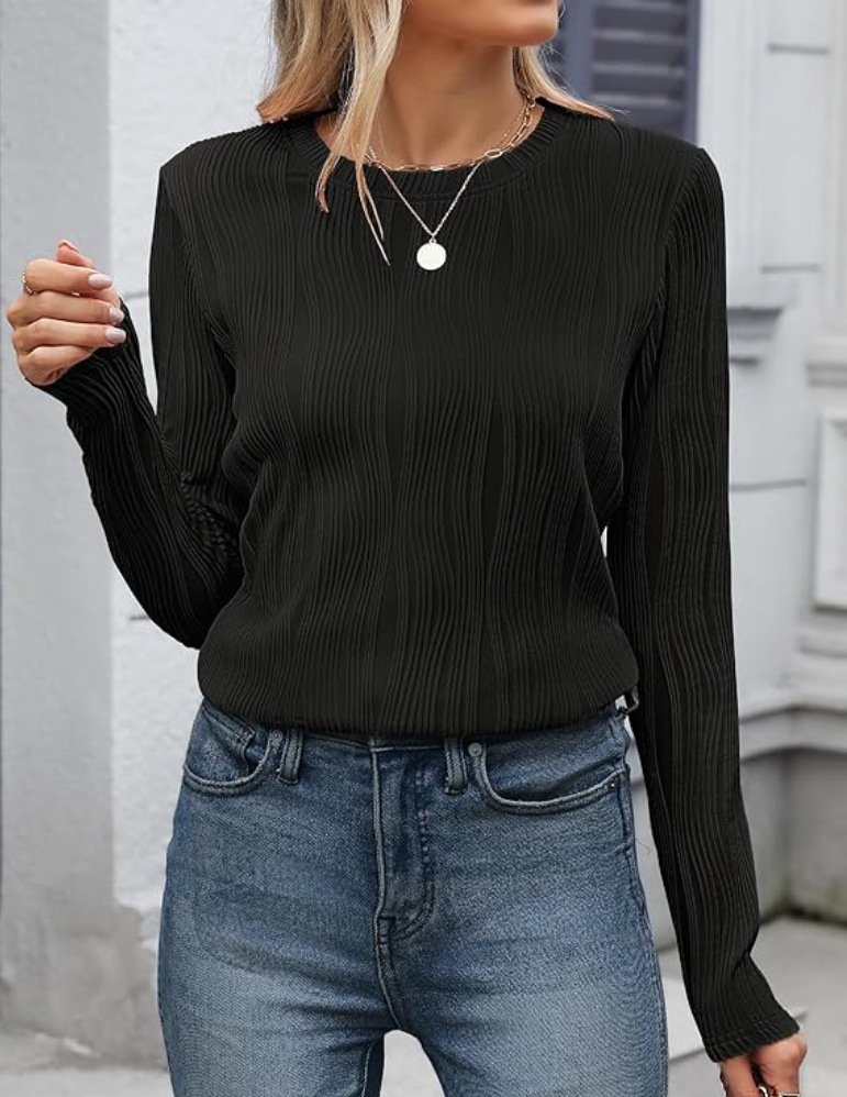 Casual Plain Loose Blouse