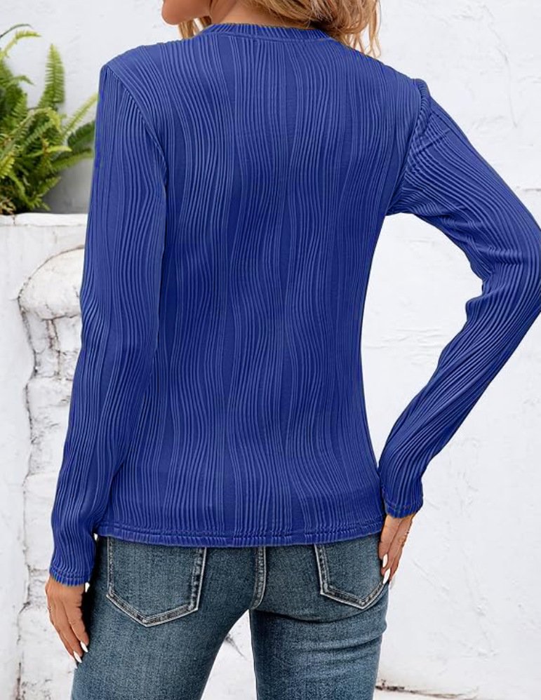 Casual Plain Loose Blouse