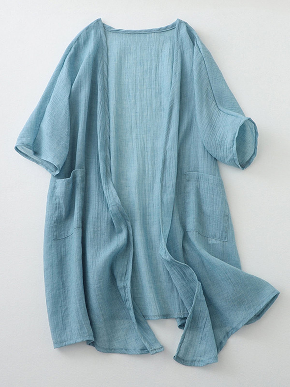 Others Cotton Casual Loose Kimono