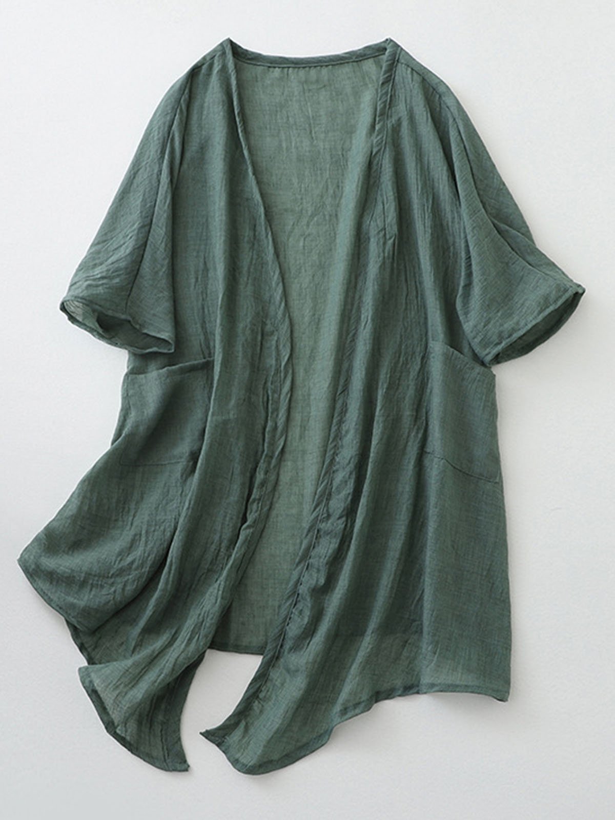 Others Cotton Casual Loose Kimono