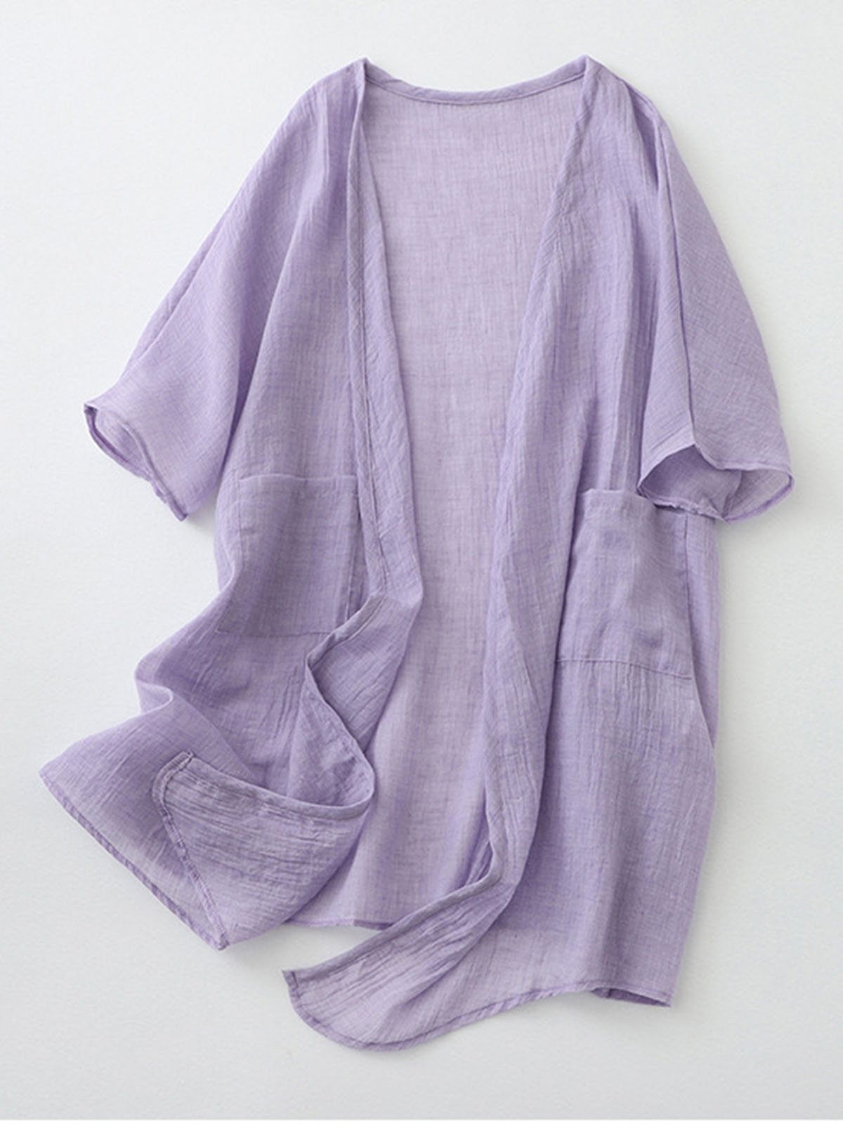 Others Cotton Casual Loose Kimono