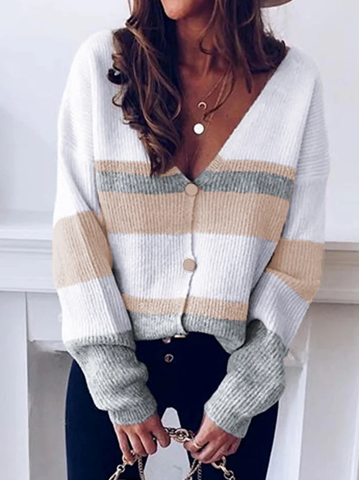 Casual Plain Cardigan