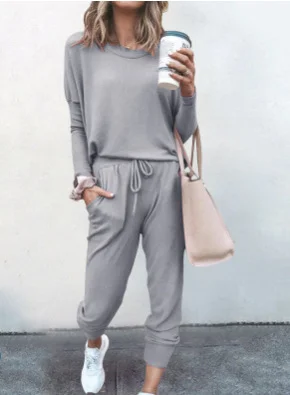 Hoodie Jersey Casual Two-Piece Set