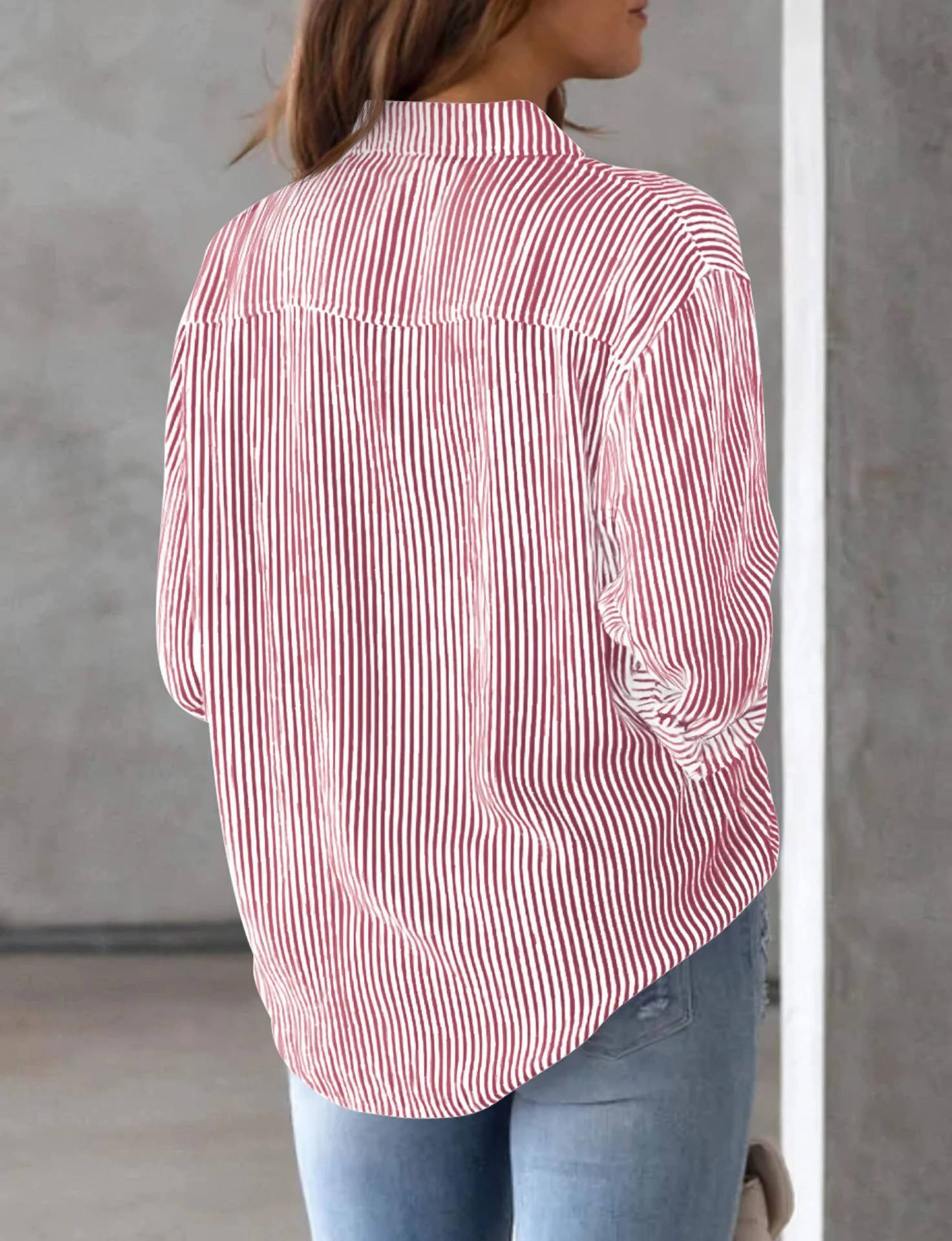 Shirt Collar Cotton Casual Shirt