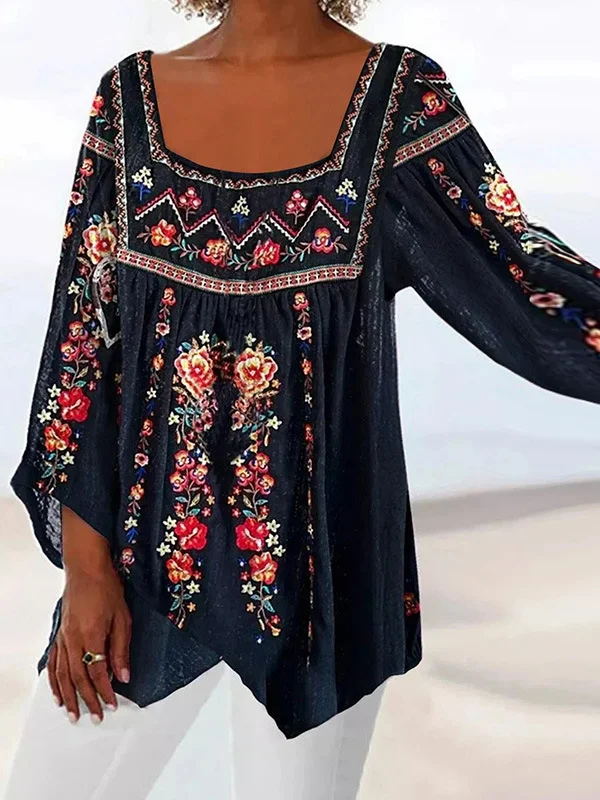 Floral Casual Blouse