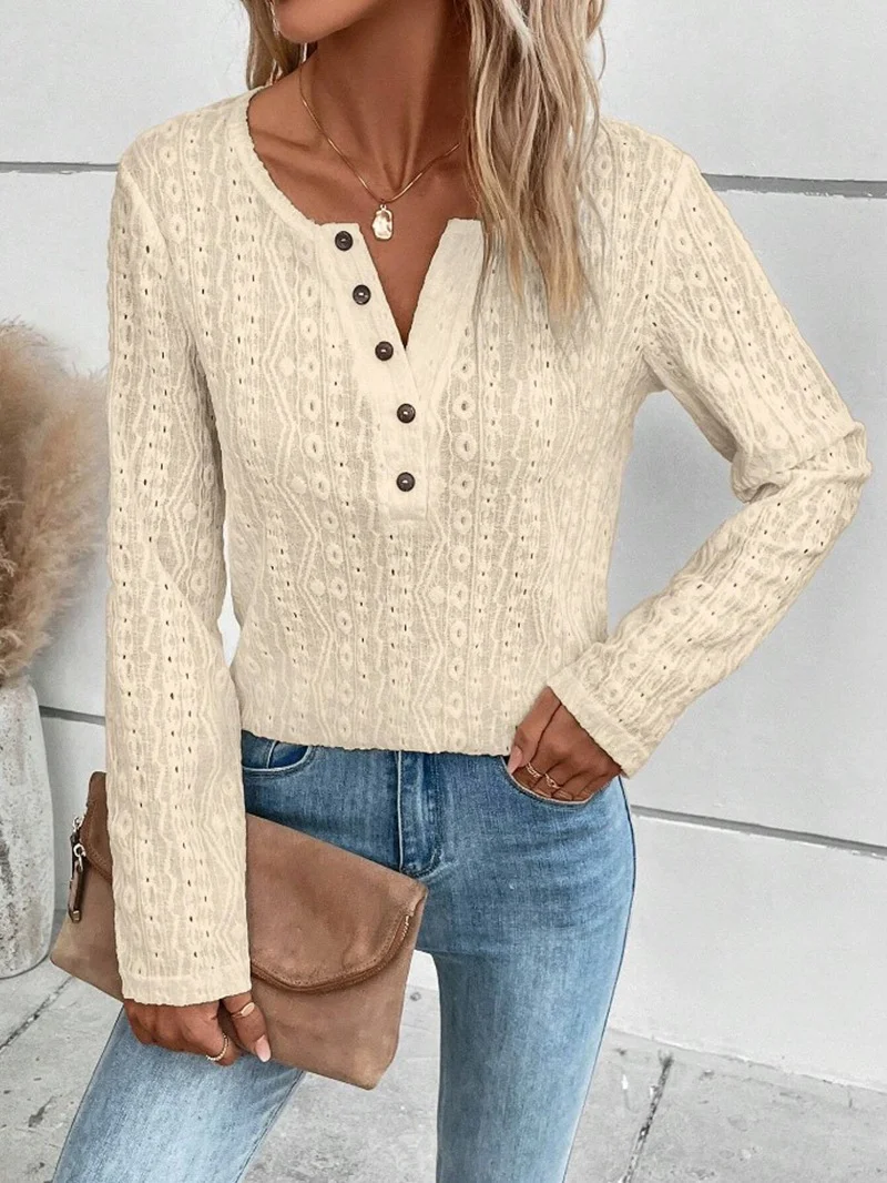 Plain Casual Blouse