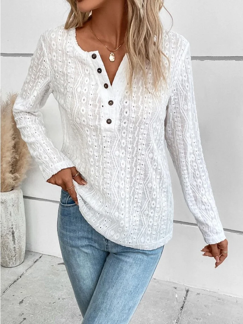 Plain Casual Blouse