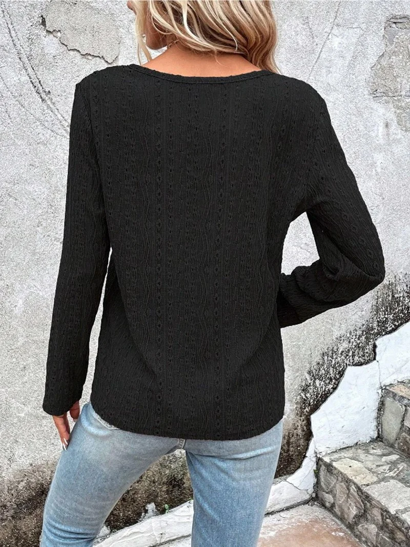 Plain Casual Blouse