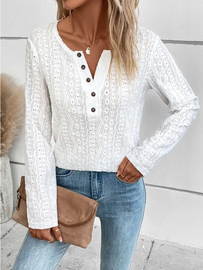 Plain Casual Blouse