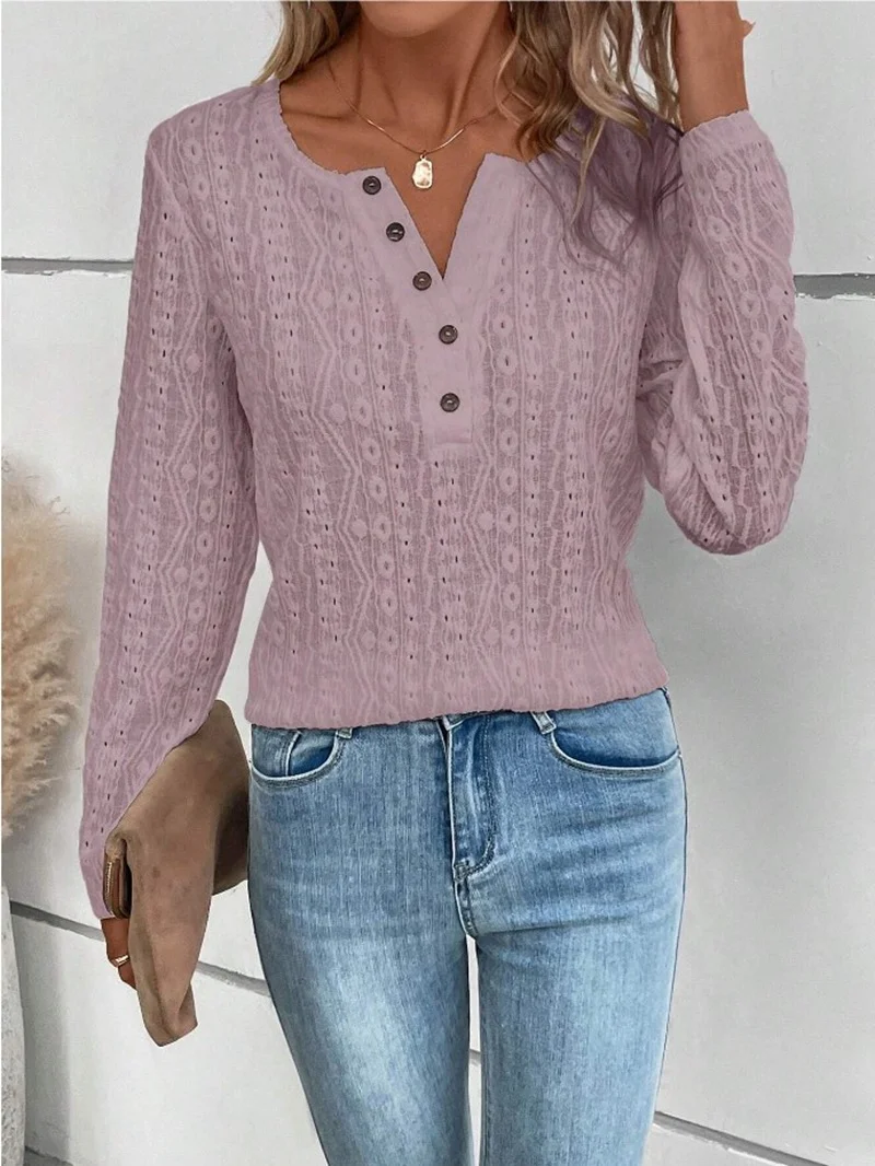 Plain Casual Blouse