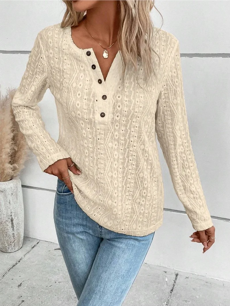 Plain Casual Blouse