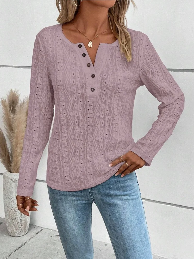 Plain Casual Blouse