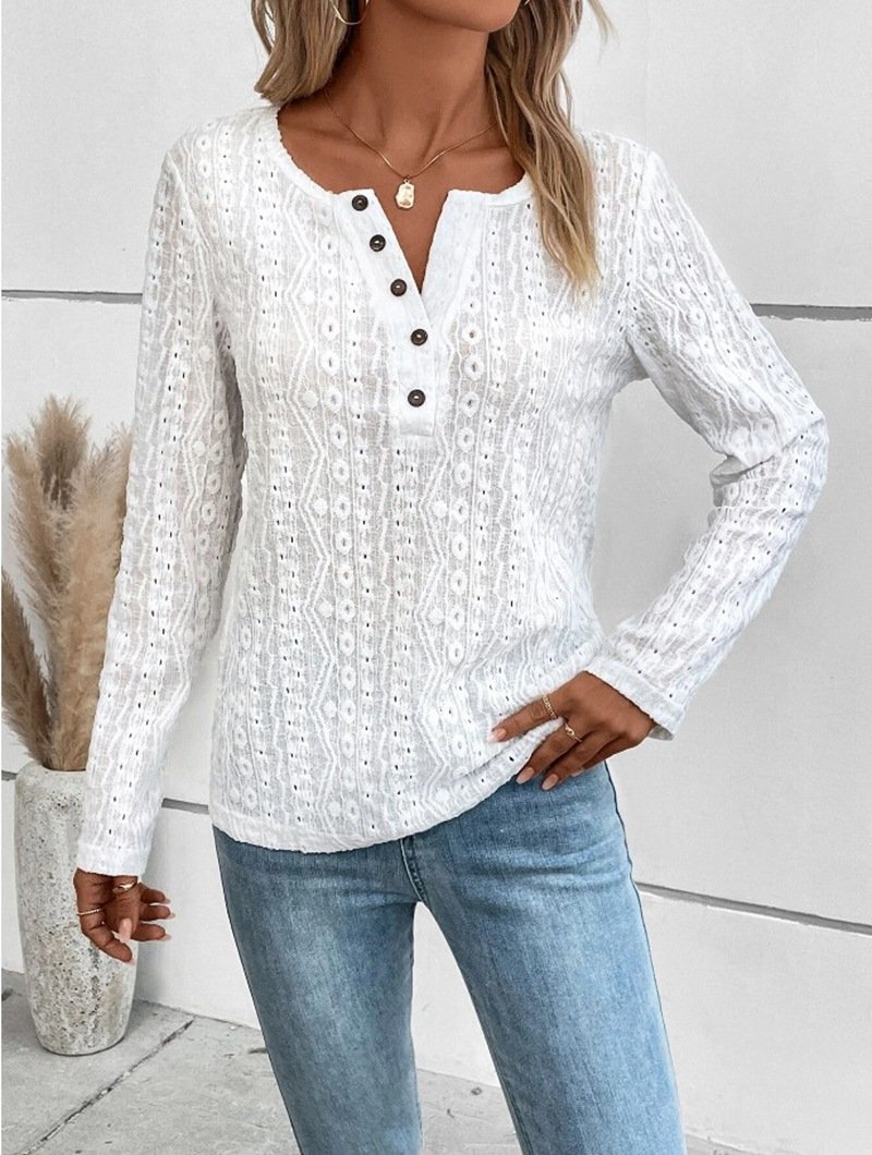 Plain Casual Blouse