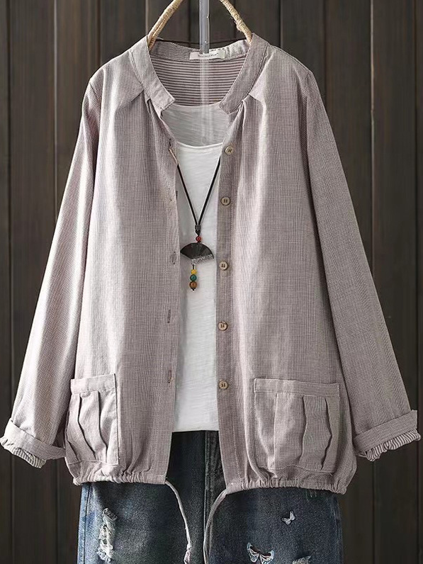 Casual Stand Collar Jacket