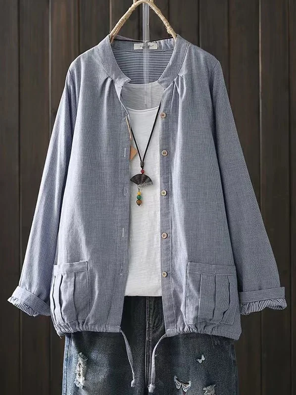 Casual Stand Collar Jacket