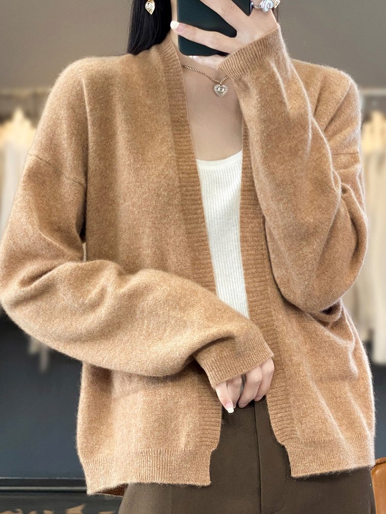 Casual Loose Wrap Cardigan