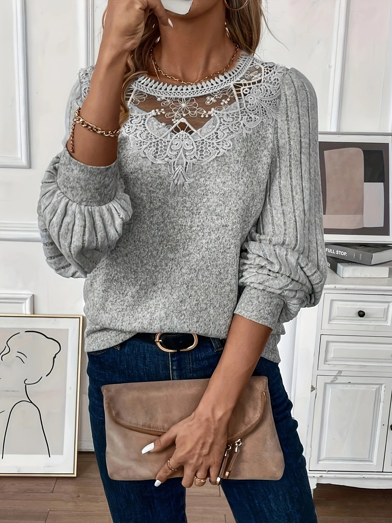 Plain Casual Blouse