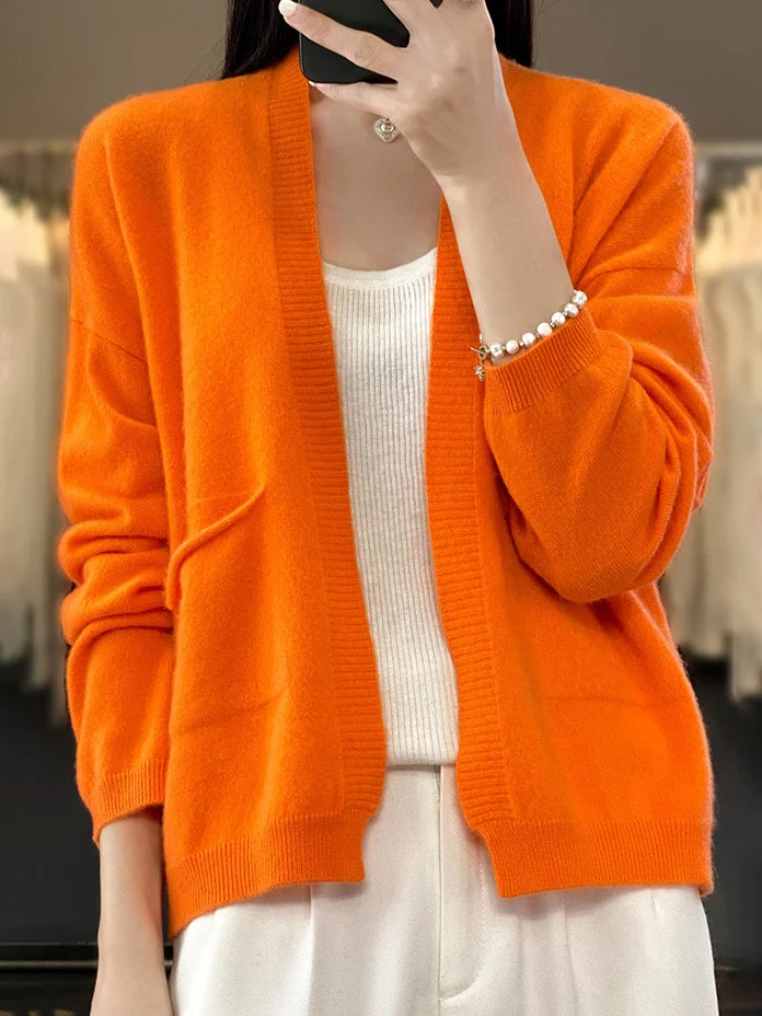 Casual Loose Wrap Cardigan