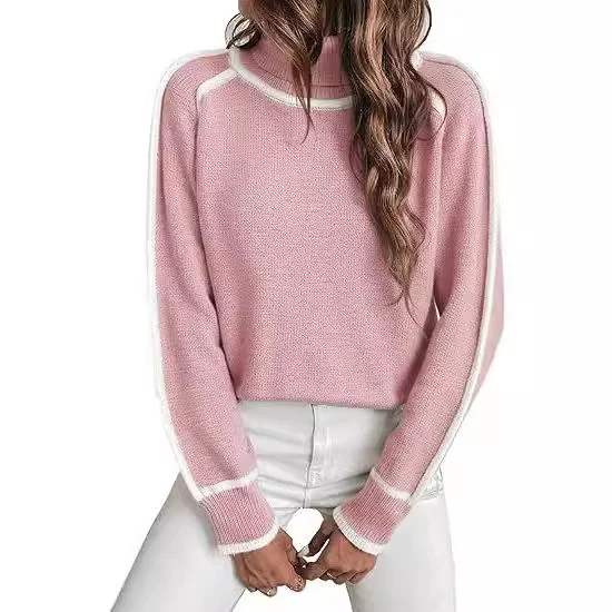 Turtleneck Wool/Knitting Casual Sweater