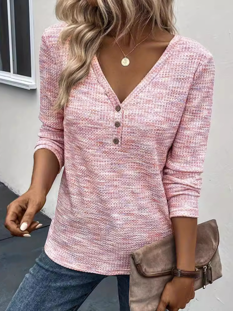 Jersey Loose Casual Blouse