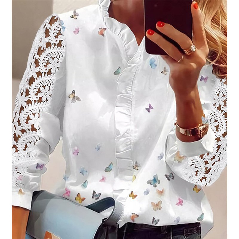 Butterfly Casual Blouse