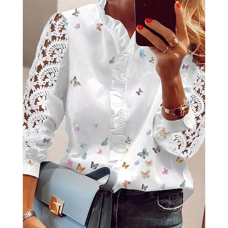 Butterfly Casual Blouse