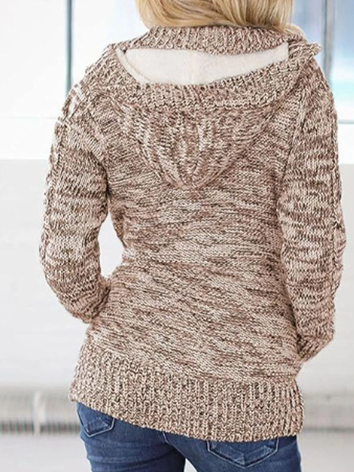 Casual Buckle Cardigan