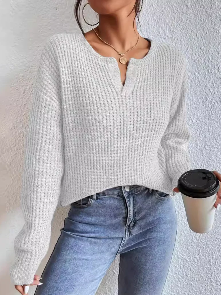 Plain Casual Sweater