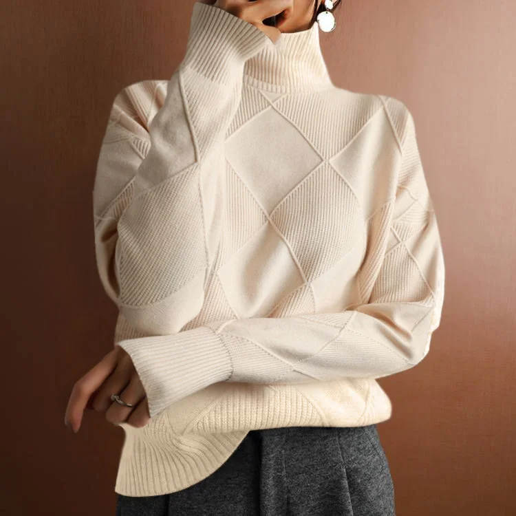 Turtleneck Casual Loose Sweater