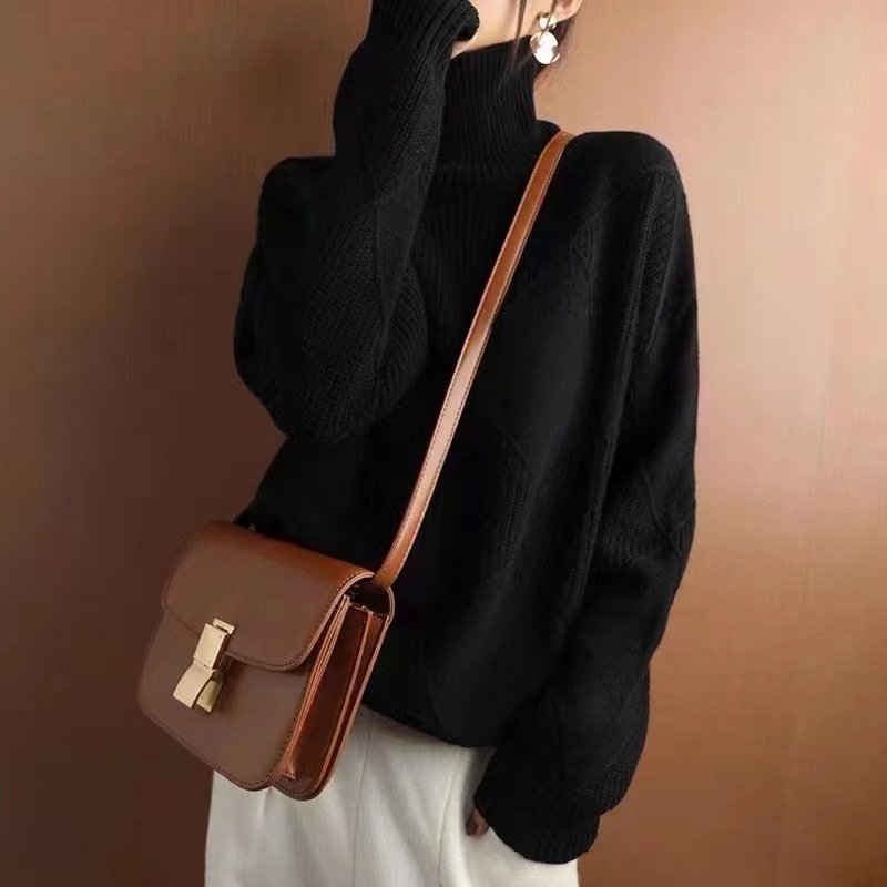 Turtleneck Casual Loose Sweater