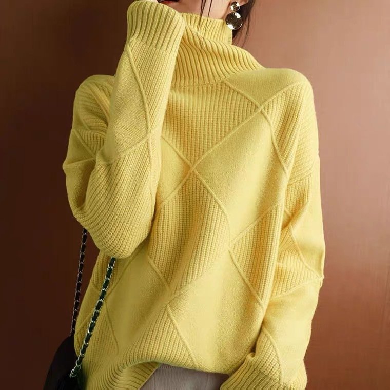 Turtleneck Casual Loose Sweater