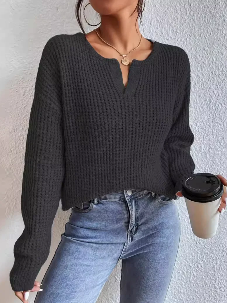 Plain Casual Sweater