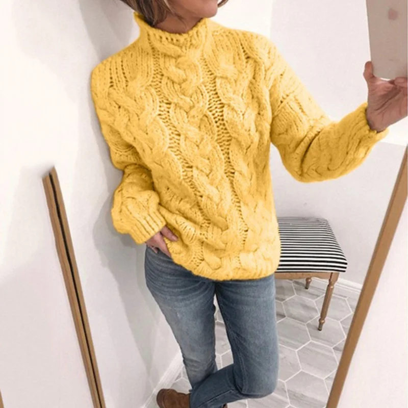 Yarn/Wool Yarn Casual Sweater