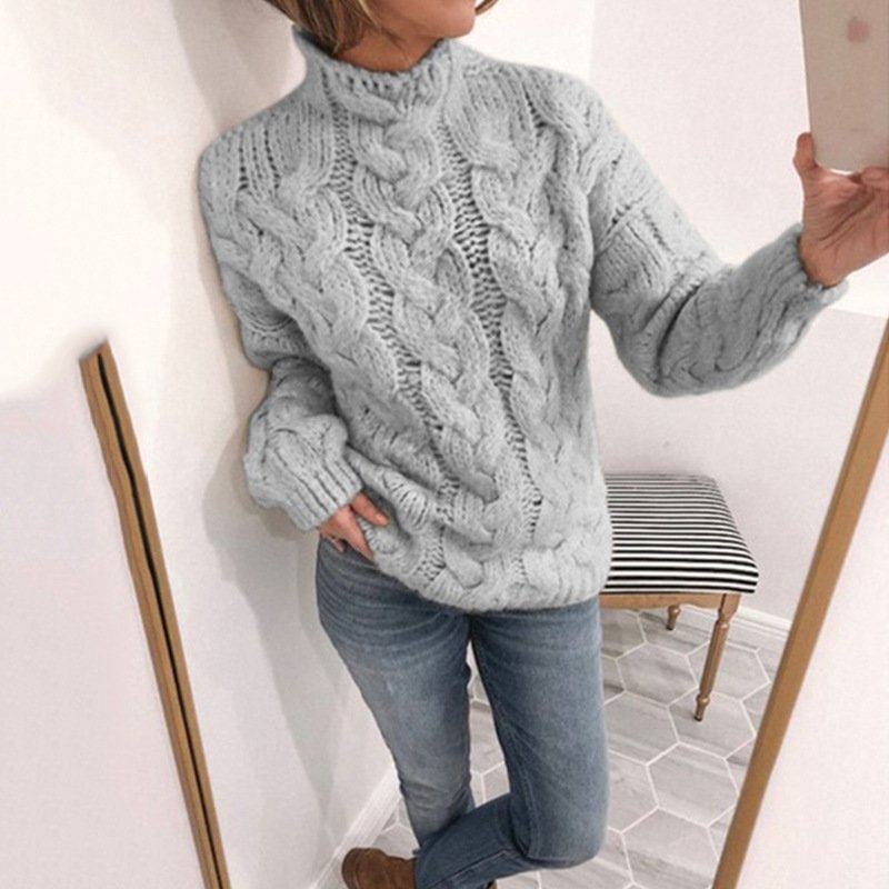 Yarn/Wool Yarn Casual Sweater