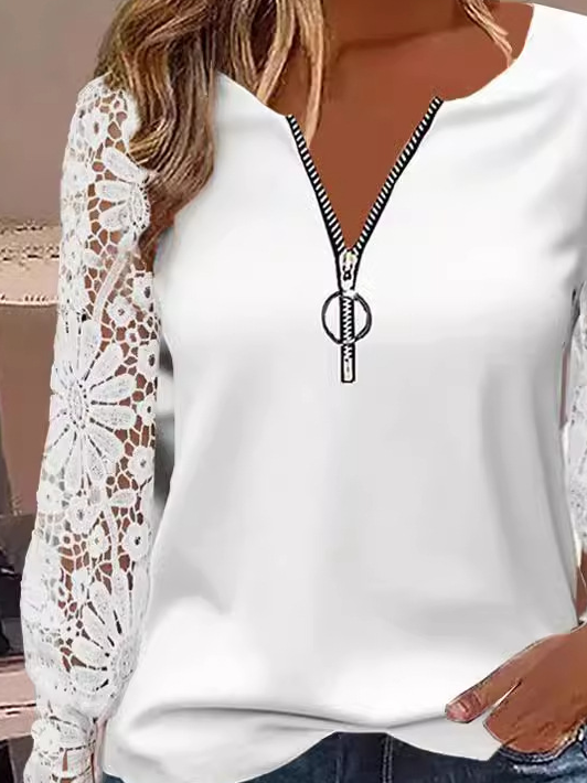 Plain Casual Blouse