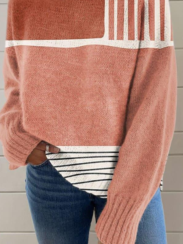 Loose Turtleneck Casual Sweater