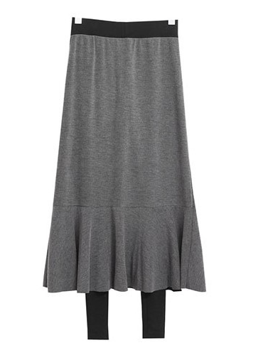 Casual Regular Fit Plain Skirt