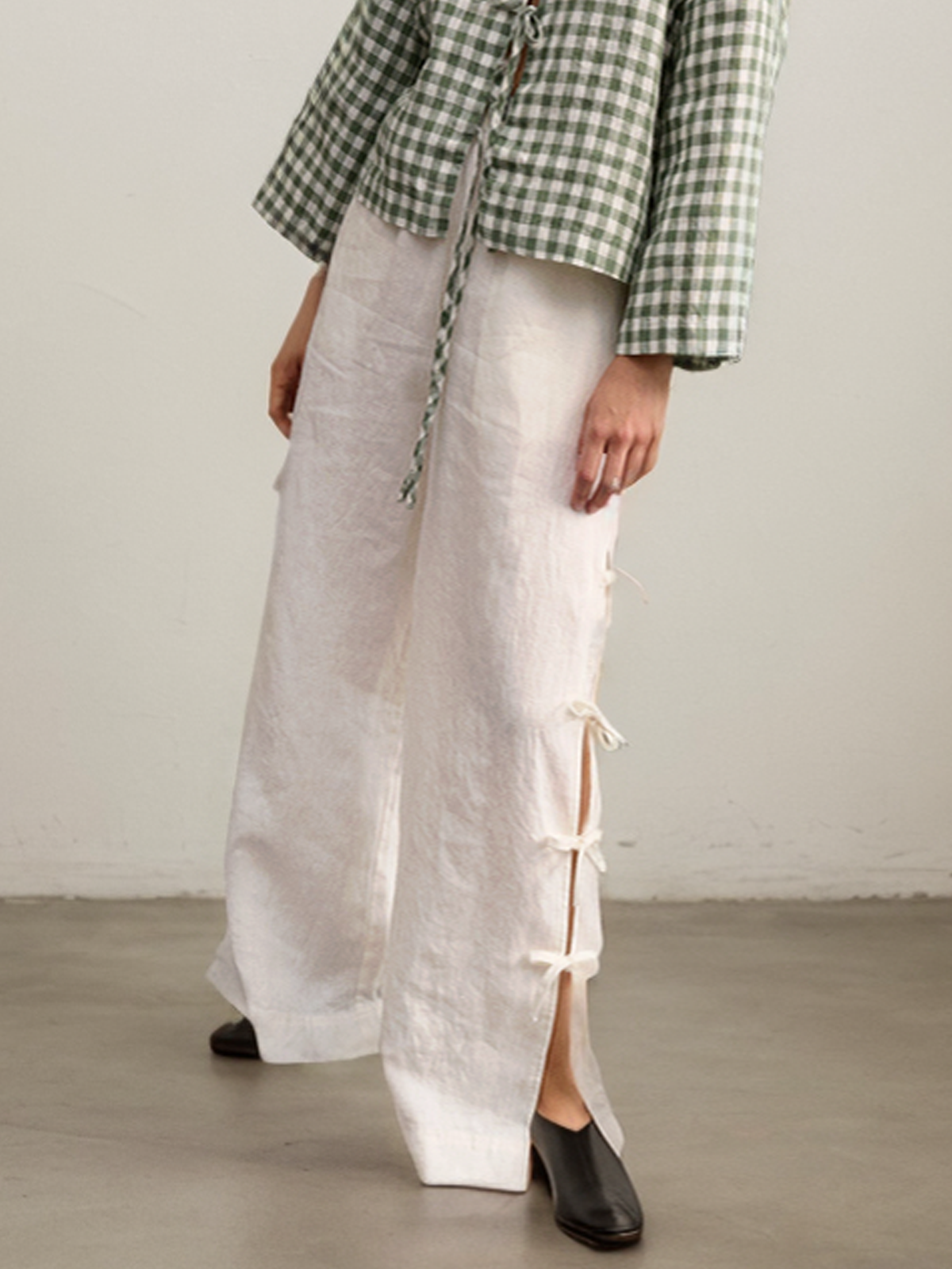 Linen Plain Pants